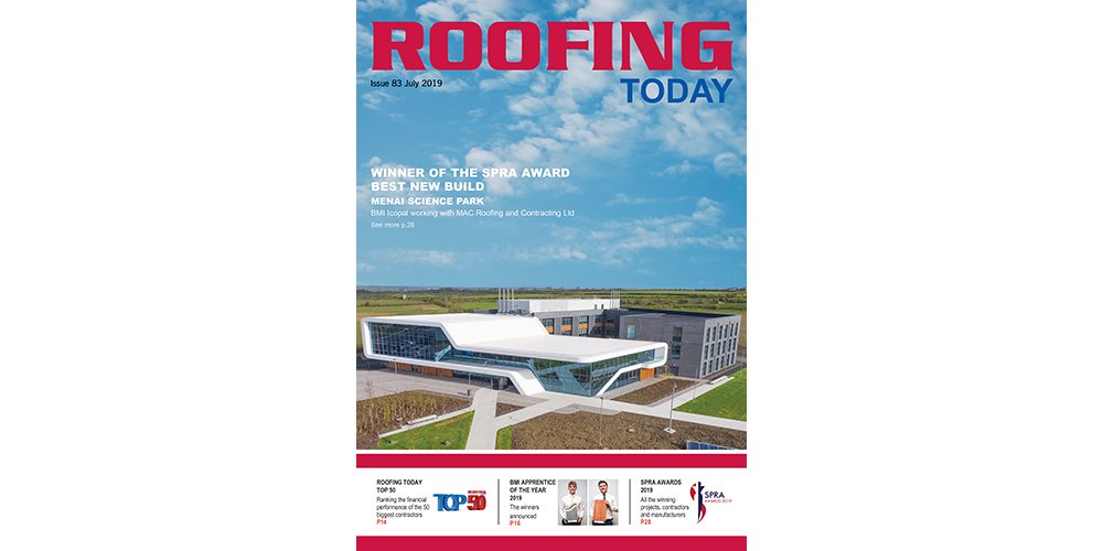 RoofingToday's tweet photo. The July edition of #Roofing Today is now available on our website: https://t.co/Tiv9sveTNu. The edition features the Roofing Today Top 50 UK Roofing Contractors, ranked by financial performance. #RTJulyEd #Top50RC https://t.co/ldLoljybrf