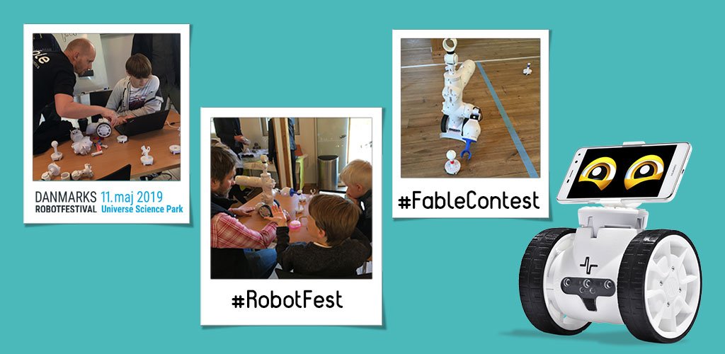 ShapeRobotics's tweet image. Our latest #FableBlog speaks about Fable’s experience at Robot Festival.
Check it out here zurl.co/3odv
and share it with your friends! 
#ShapeRobotics #FableRobot