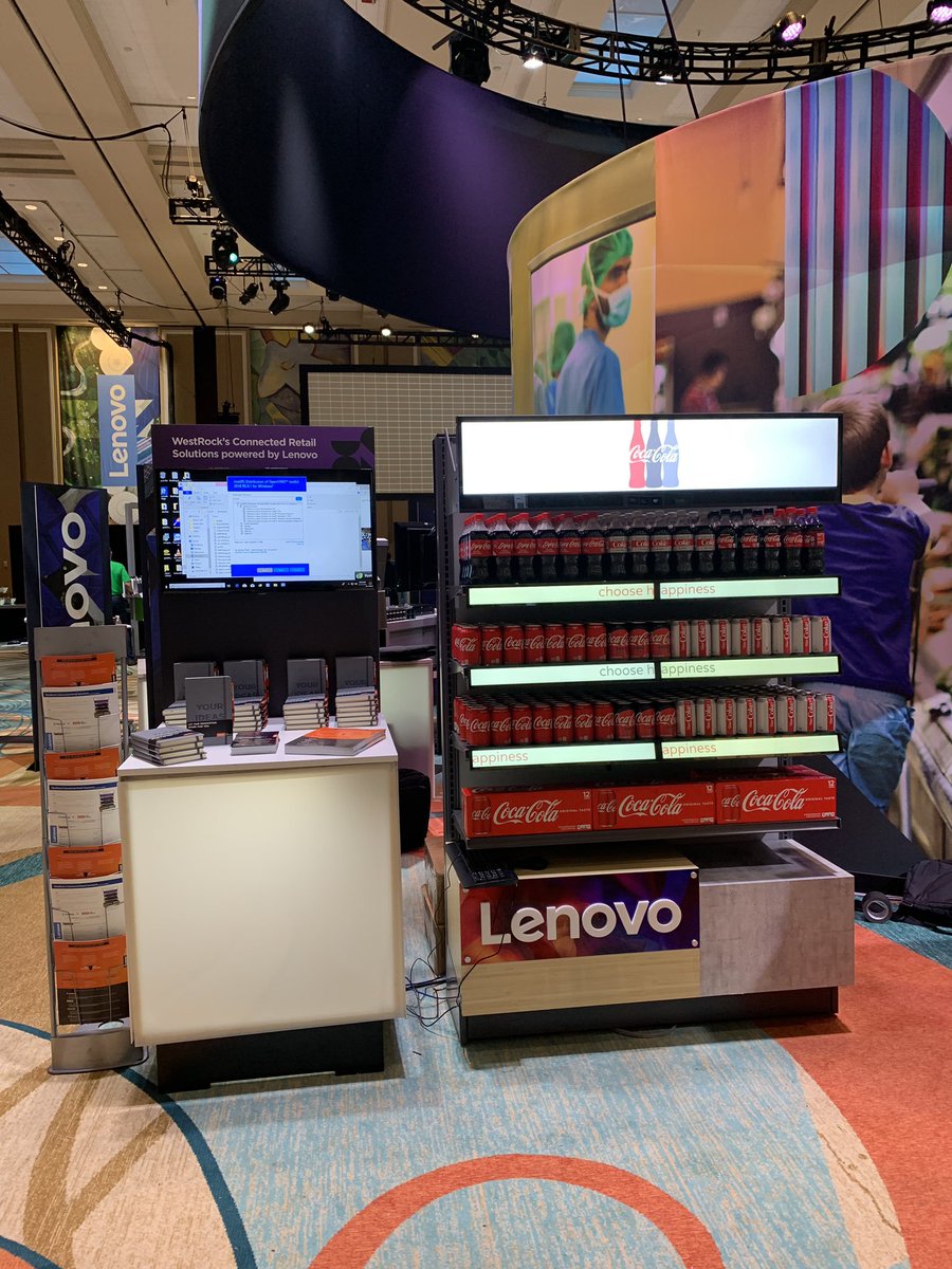 Have you seen our  #Digital #Shelf #Edge? Here's one we recently showcased at #NRF2019 #digitalsignage #avtweeps for @LenovoRetail <a href="/LenovoBusiness/">Lenovo for Business</a> <a href="/Instorescreen/">Instorescreen</a> get in touch for more details here - bit.ly/2YVomhM