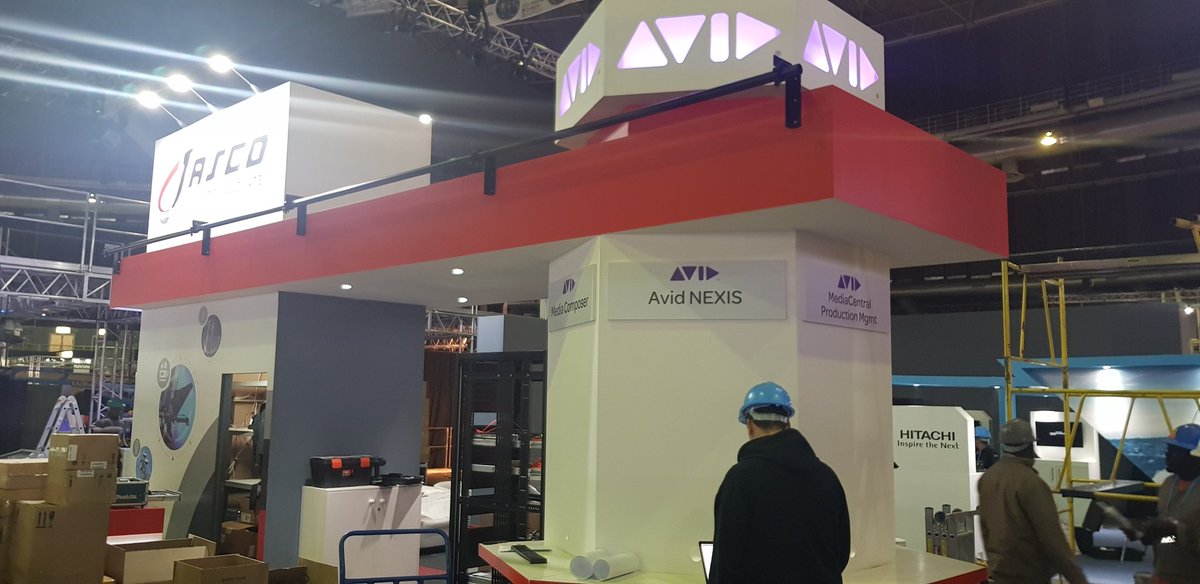 rlobosanz's tweet photo. Getting ready for another great event @MediaTech 2019. Come and see the @Avid solutions and workflows @Jasco booth. https://t.co/YWJNOMy45Z