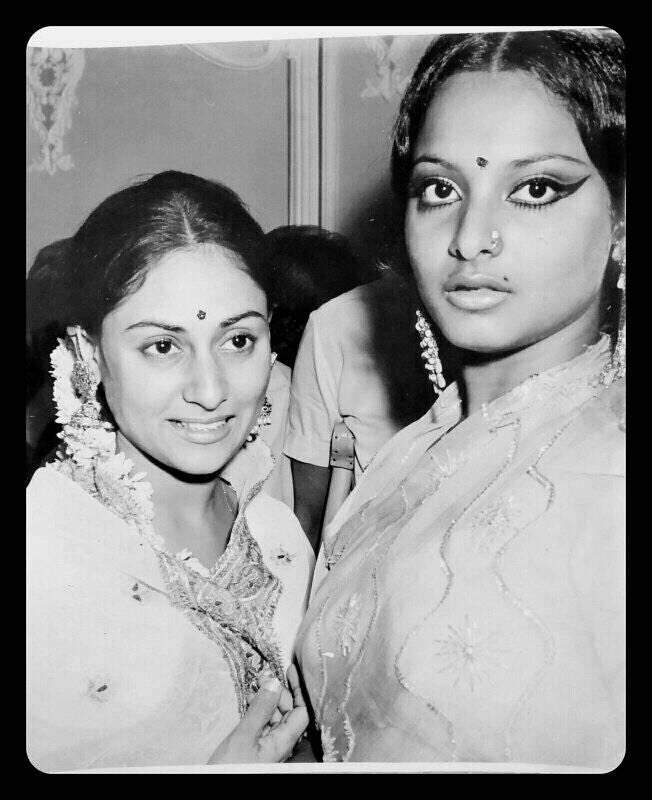 #JayaBhaduri and #Rekha - an old photograph.