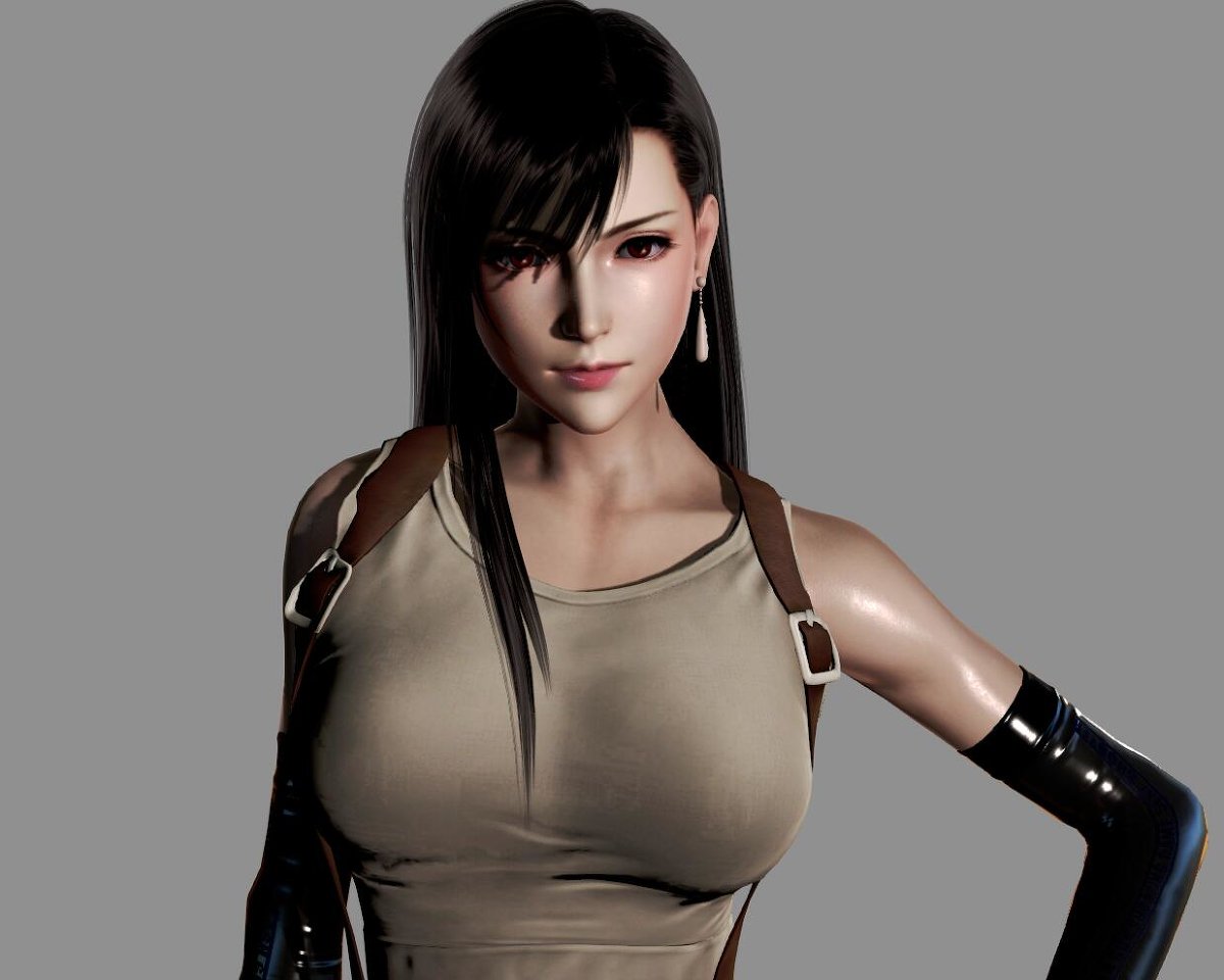 xyth24 on Twitter: "Tifa Lockhart (DissidiaFFNT) HS #HoneySelect #FINA...