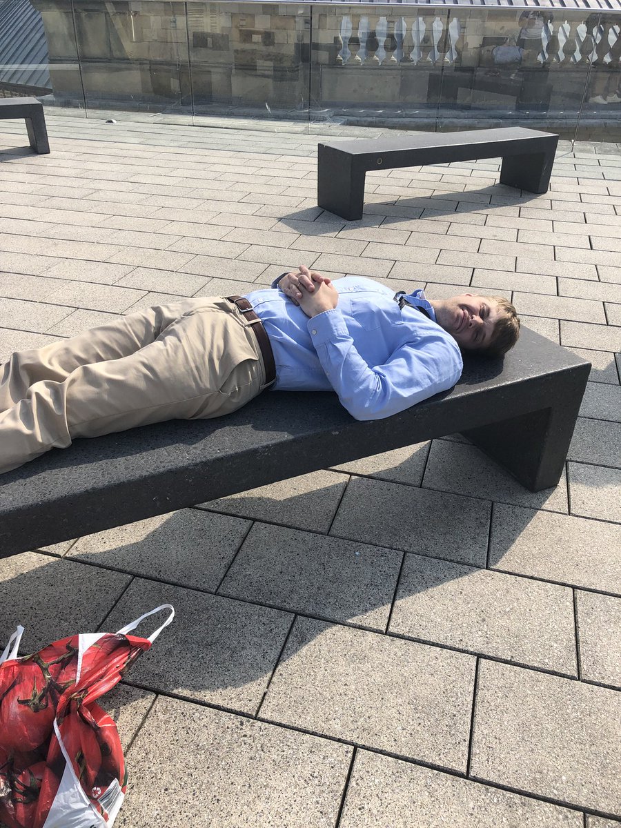 LizzyLogsGeog's tweet photo. Cultural Trip to Liverpool with our lovely sixth formers. Is that Mr Golden asleep again? #liverpool #liverpoollibrary https://t.co/wgTPqeq6VQ