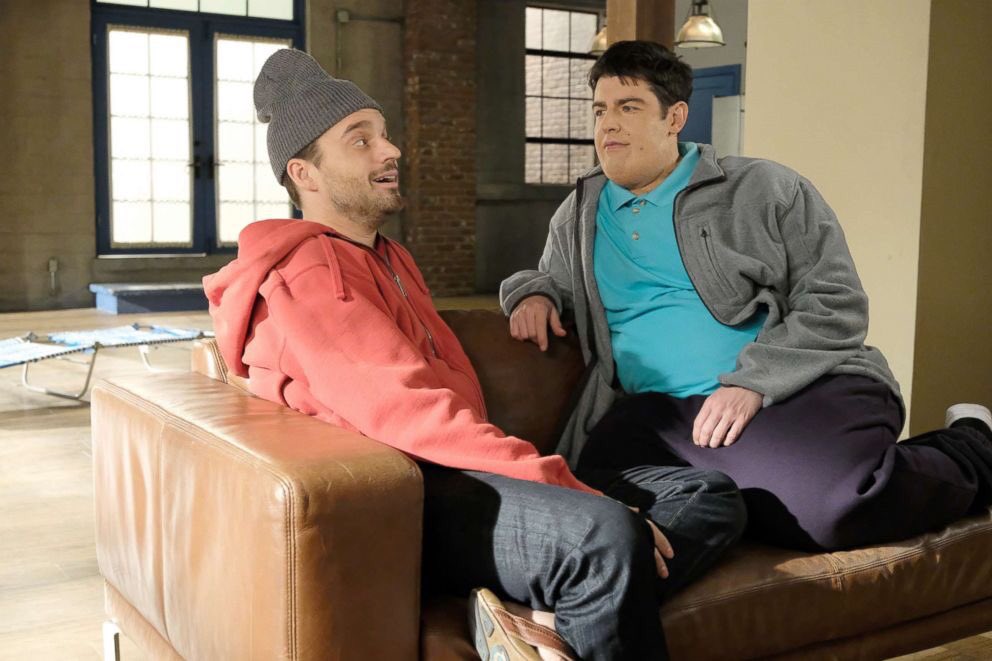 NewGirlFanForum's tweet photo. NEW: #NewGirl star Jake Johnson on saying goodbye to the show & what's next ππΌ βSchmidt and Nick 100% shared a love storyβππ₯° βA fan on twitter said you even dance like Nick! Noo! That fool dances like me!β π€£π€£ https://t.co/NYSnjxZjRL via @GMA #Schnick #Ness #NickMiller #Tag https://t.co/7BdTxxsPmf