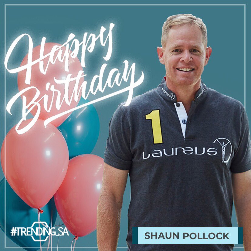 Happy birthday Shaun Pollock       