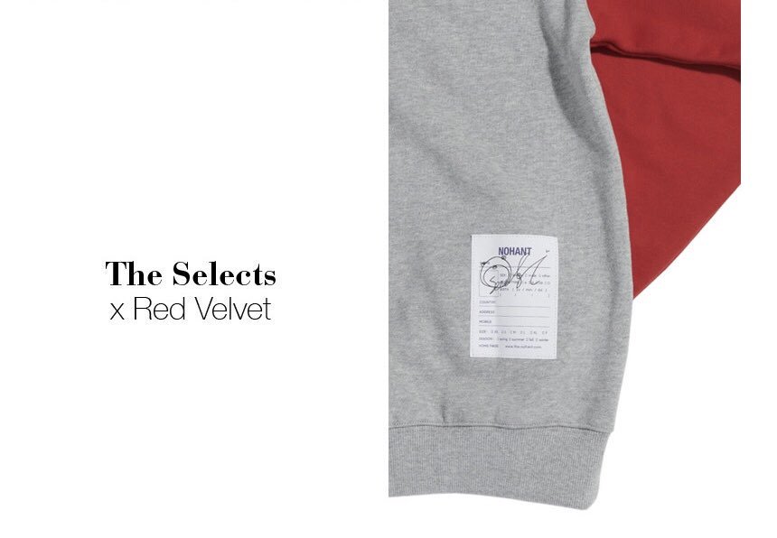 190716 NOHANT x #SEULGI Red-sleeved Unisex Hoodie ₩62,200

Part of the proceeds will go to Happy Bean for the medical expenses and care of children waiting to be adopted.

#REDVELVET <a href="/RVsmtown/">Red Velvet</a>
shopping.naver.com/designer/store…