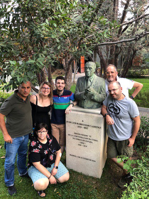 faxpg's tweet photo. Especialistas en #LSE de toda España participaron este fin de semana en el XI Foro Estatal de las LSE que organizó la @CNSEinfo. Entre ellos, Galicia estuvo representada a través de un buen grupo de profesionales que formaron parte del evento #XIForoLS https://t.co/8kCyJMLCSg