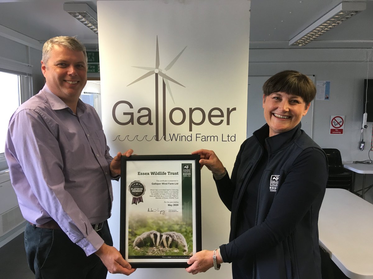 Galloper Wind Farm at Harwich International Port in Essex joins <a href="/EssexWildlife/">Essex Wildlife Trust</a> as an <a href="/IIWCorporate/">IIWCorporate</a>  platinum member. we very much look forward to working with in partnership with you and thank you for your support.#galloper #offshorewind