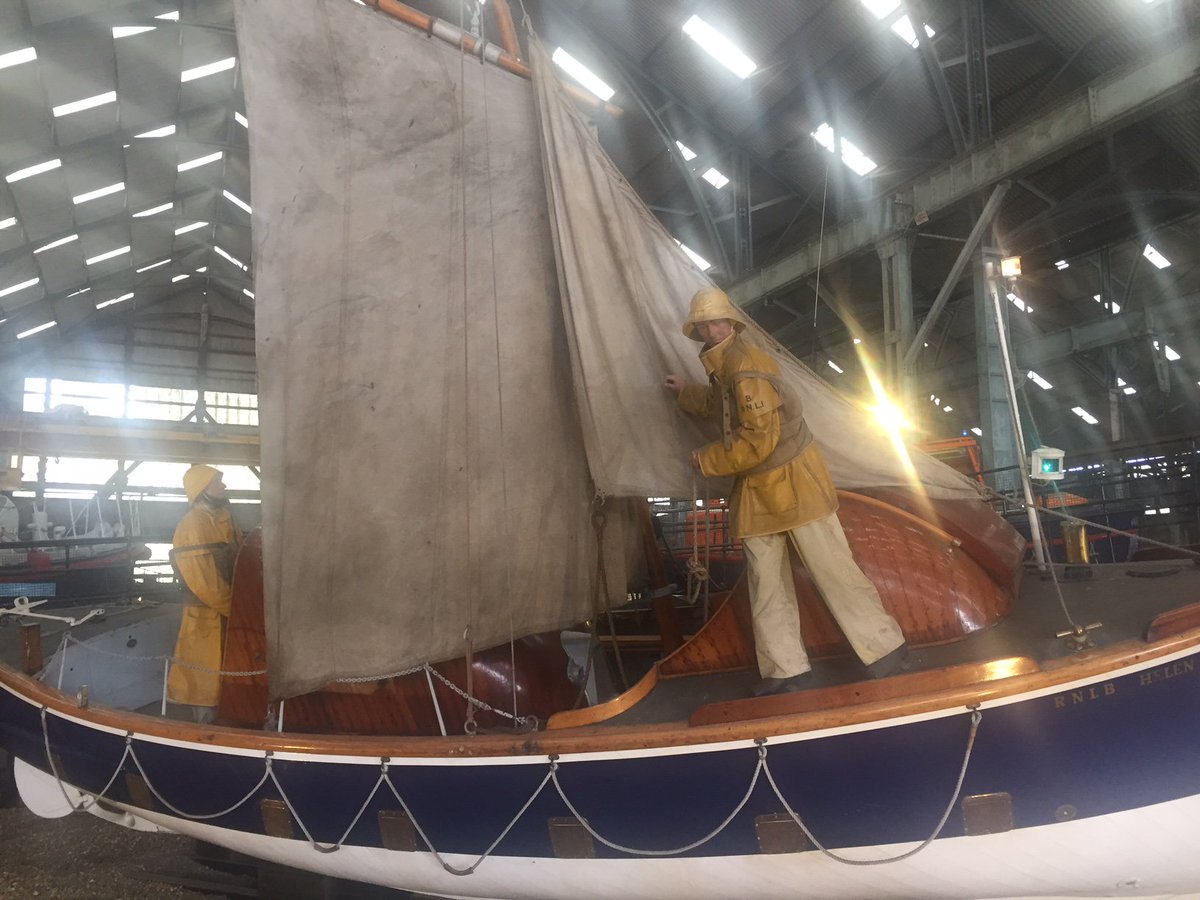 It's #charitytuesday and what better way to celebrate than to visit our Historic Lifeboat Collection? All of the boats in our collection were funded by the generosity and charity of the public, allowing us to continue our mission to #savelivesatsea ⛵️