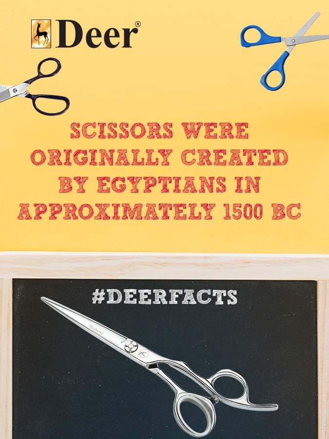 Who invented the Scissor? Wanna know?
Here you go……
#deerfacts #facts #history #information #informative #knowledge #power #best #platform #egyptian #scissors #sharp #cutting #deer #deershop #deerpencil #deerstationery #induspencil