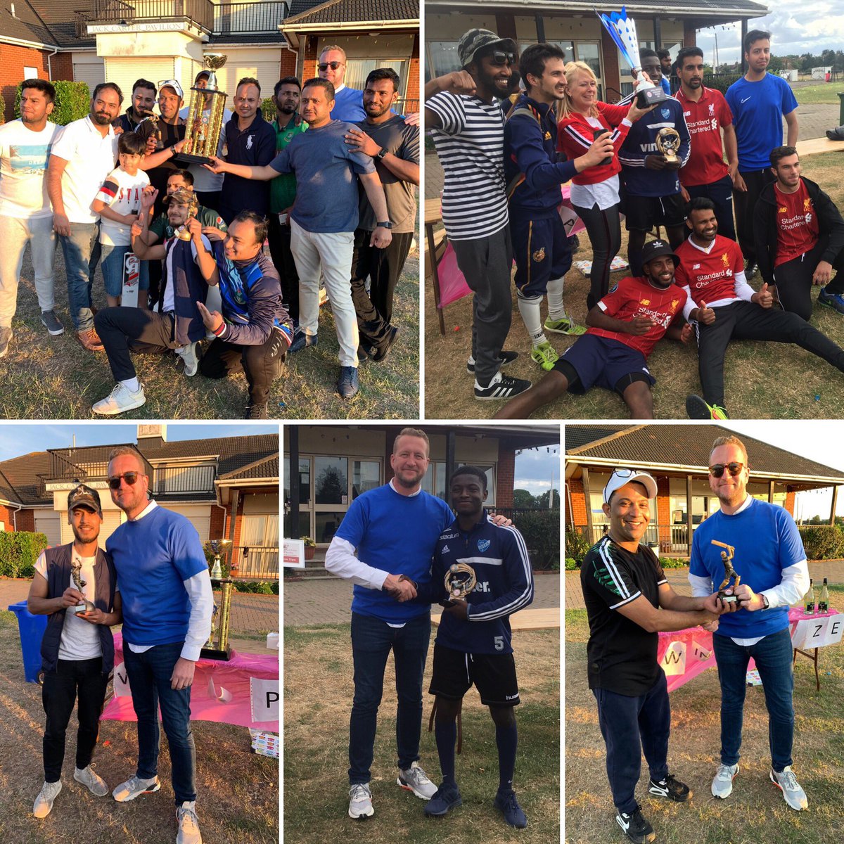 neilbanks1974's tweet photo. What a Weekend of Sport!! Charity Cricket &amp; Football Funday on London Convenience was the cherry on the cake!! 🍰  @CRUK_Policy @TheBHF @DiabetesUK #CricketWorldCupFinal 😉 @martintsmith @nessrogers99 @kevintindall #teamgoals #fundraising  🏏⚽️🏏⚽️ @Tesco_London https://t.co/RLn4wDCWef