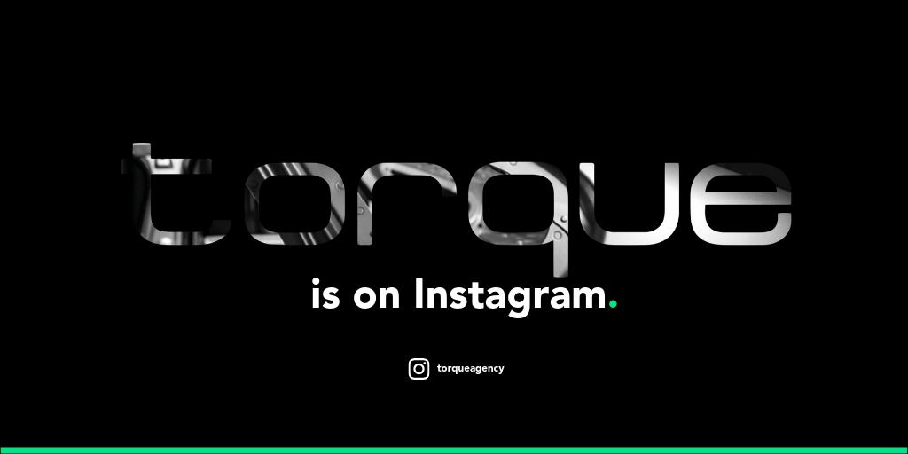 TorqueAgency's tweet photo. Torque is now on Instagram! Follow us for the latest automotive news, insights and other geeky stuff! #AutomotiveGeeks #TorqueTeam #PR #Events #Automotive #DigitalContent #ContentCreation https://t.co/5335ZfF1sC