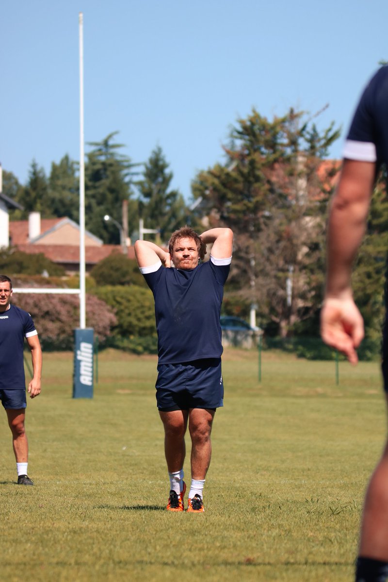 margotloustau's tweet image. Entraînement @avironrugbypro, 15072019.
© margot loustau