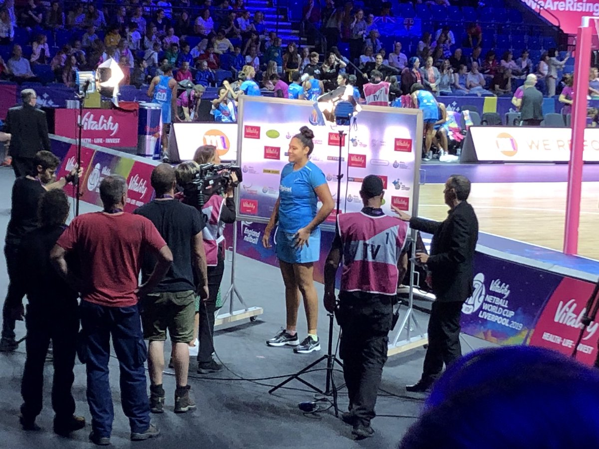MchsMiss's tweet photo. Netball World Cup... #ThisIsNetball https://t.co/j3a778kFle