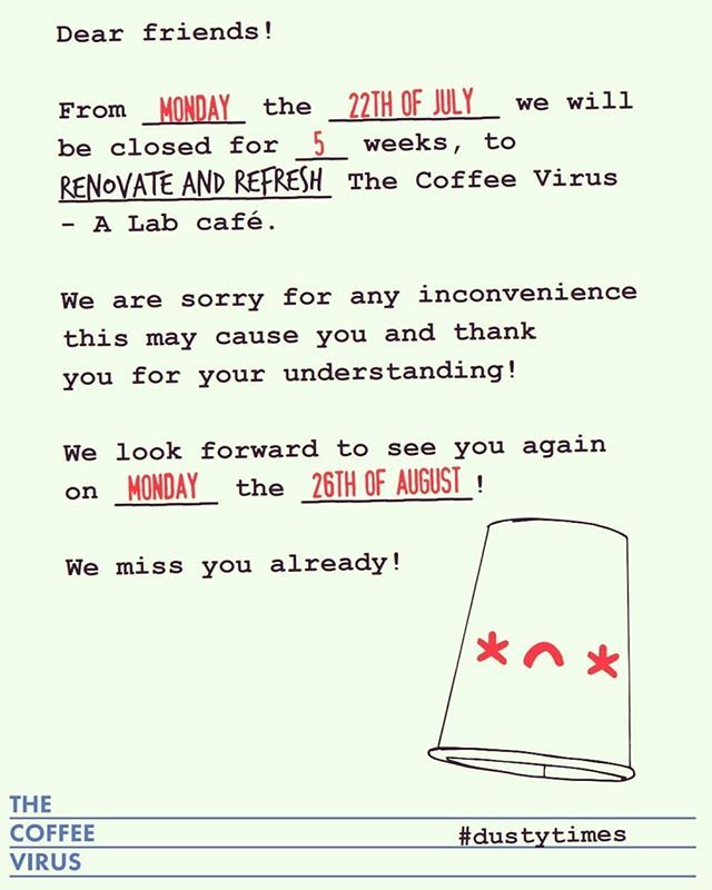 Renovation time at A Lab. Make sure you take your caffeine shot comming Friday!

#renovations #refresh @alab_ams #dusty