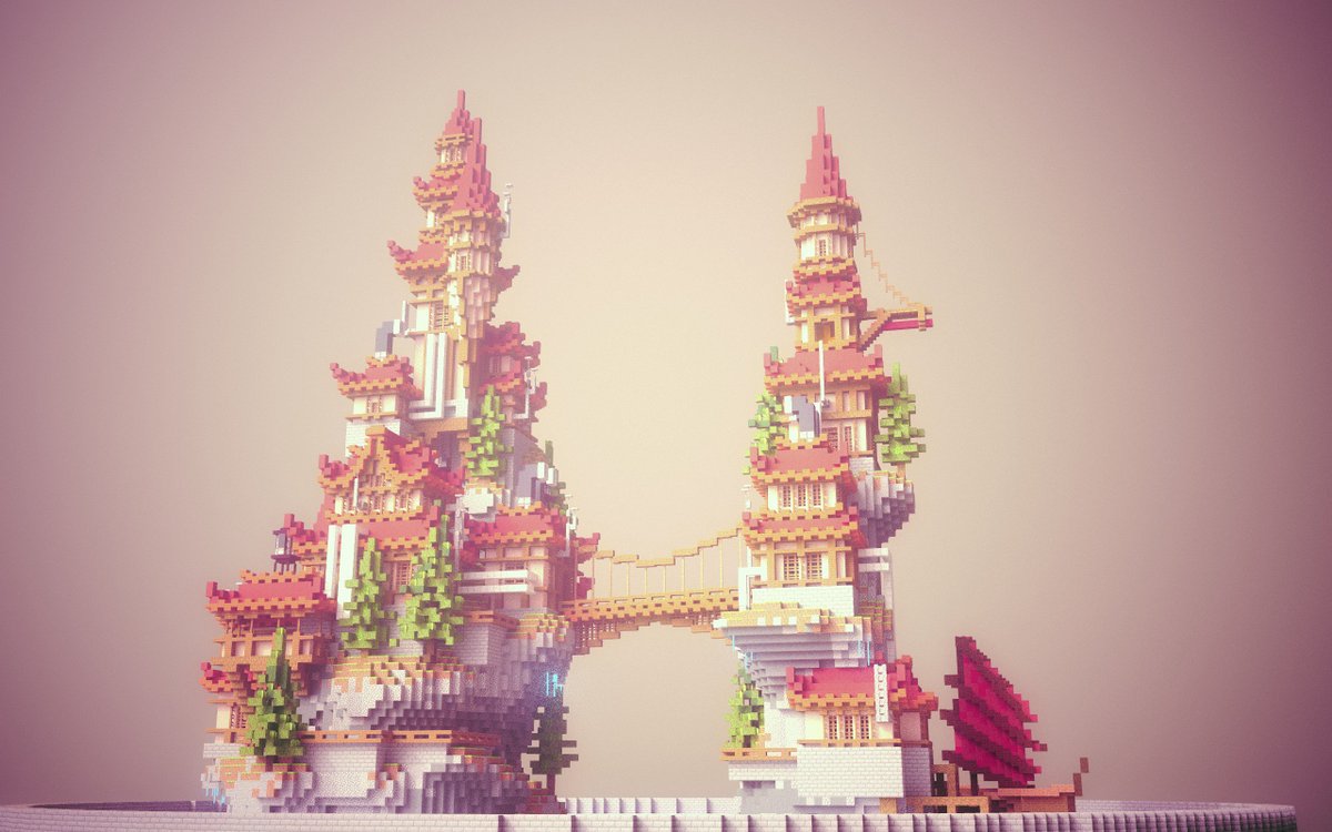 Hey everyone, I made this Fantasy build a while ago. Render: <a href="/Vaxor_/">Vaxor</a> .
It was built on <a href="/BuildersRefuge/">Builder's Refuge</a> . I really hope you like it!