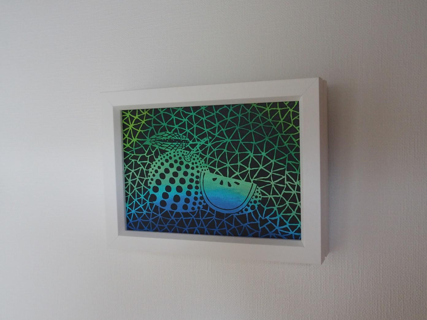 セール終了【内山田画廊 謹製】かぼす。 現代アート 投資 コレクション