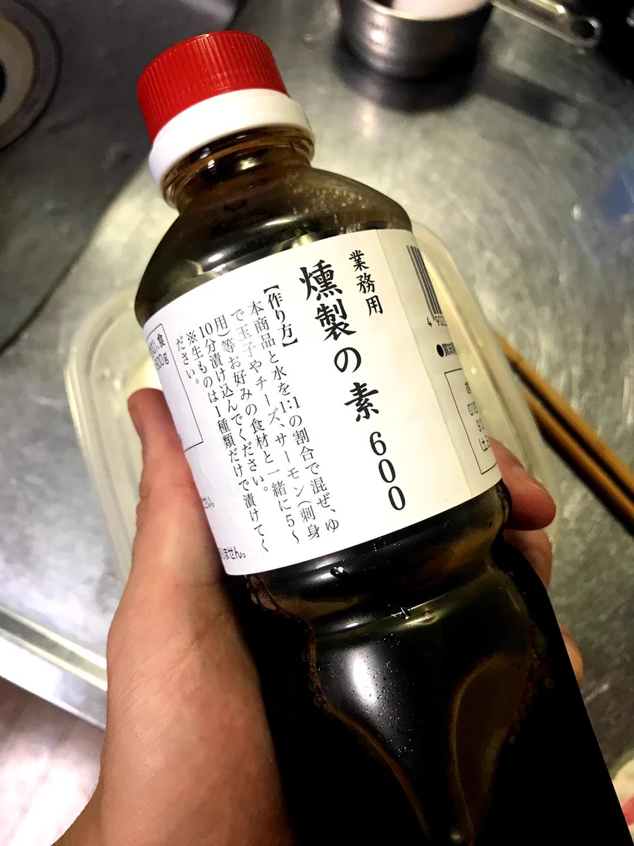 燻製の素を使えば半熟燻製タマゴという激ウマな1品が家で作れてしまう！