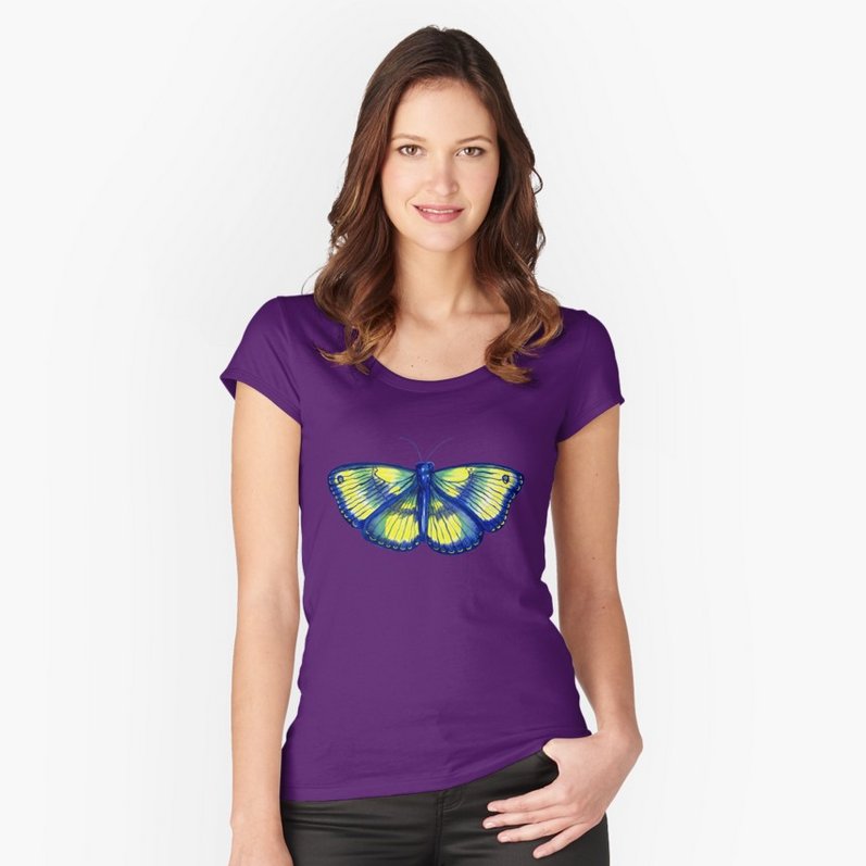 paulaannev's tweet photo. Ladies' fitted scoop tees in my Redbubble online shop https://t.co/4G2J0Weq8N Available in 7 colours. #tees #tshirts #ladiestees #womensfashion #womenscasual #giftideas #summerfun #summertees #butterfly #butterflytees #redbubble #casualwear #casualstyle #tattooart #watercolour https://t.co/c9RNitWQsE