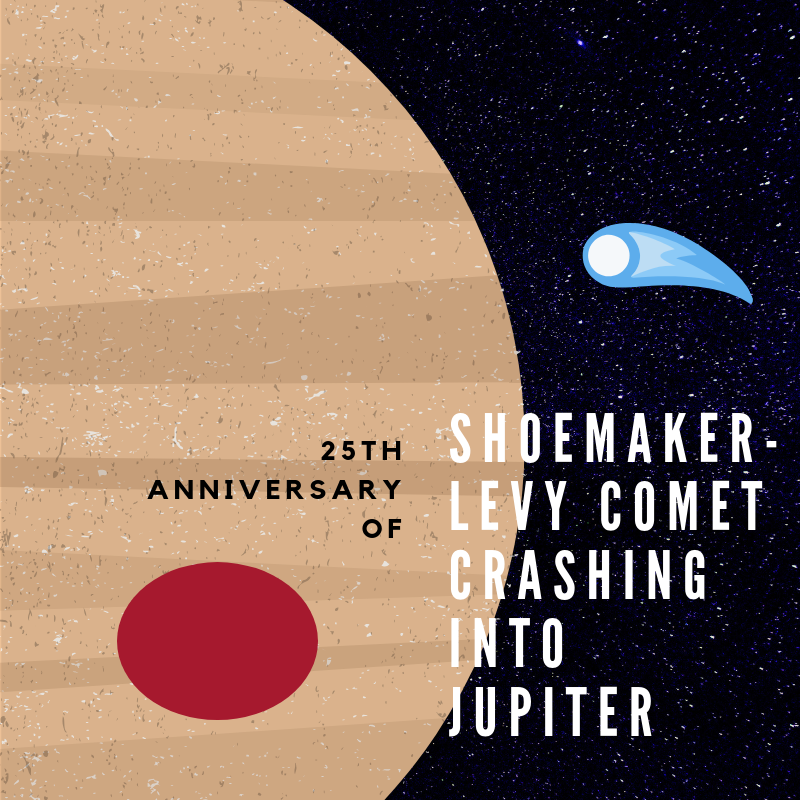 belmontlibma's tweet photo. It's the 25th anniversary of the Shoemaker-Levy comet crashing into Jupiter! Learn more about this gas giant by following the link!
#belmontma #library #jupiter #space #shoemakerlevy #comet https://t.co/fchZEHDlg0 https://t.co/CpFVrlY19v