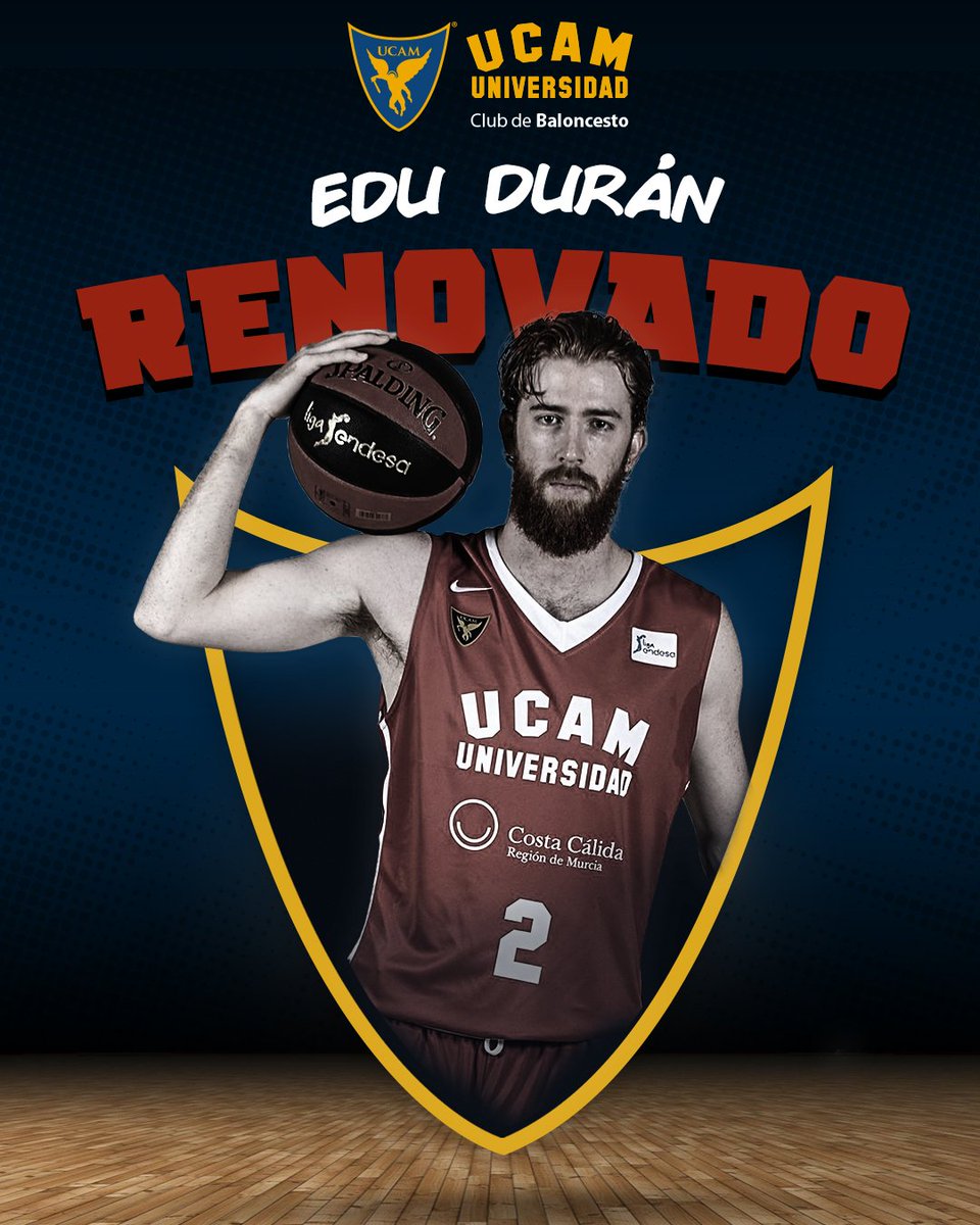 🚨 |OFICIAL| 🚨

🔥 ¡Edu Durán renueva con el 
<a href="/UCAMMurcia/">UCAM Murcia</a>
!🔥

🏀 <a href="/EduDuran6/">Edu Durán</a> 🏀

🗞 ucamdeportes.com/ucamcb/noticia…

#RenovaciónDurán