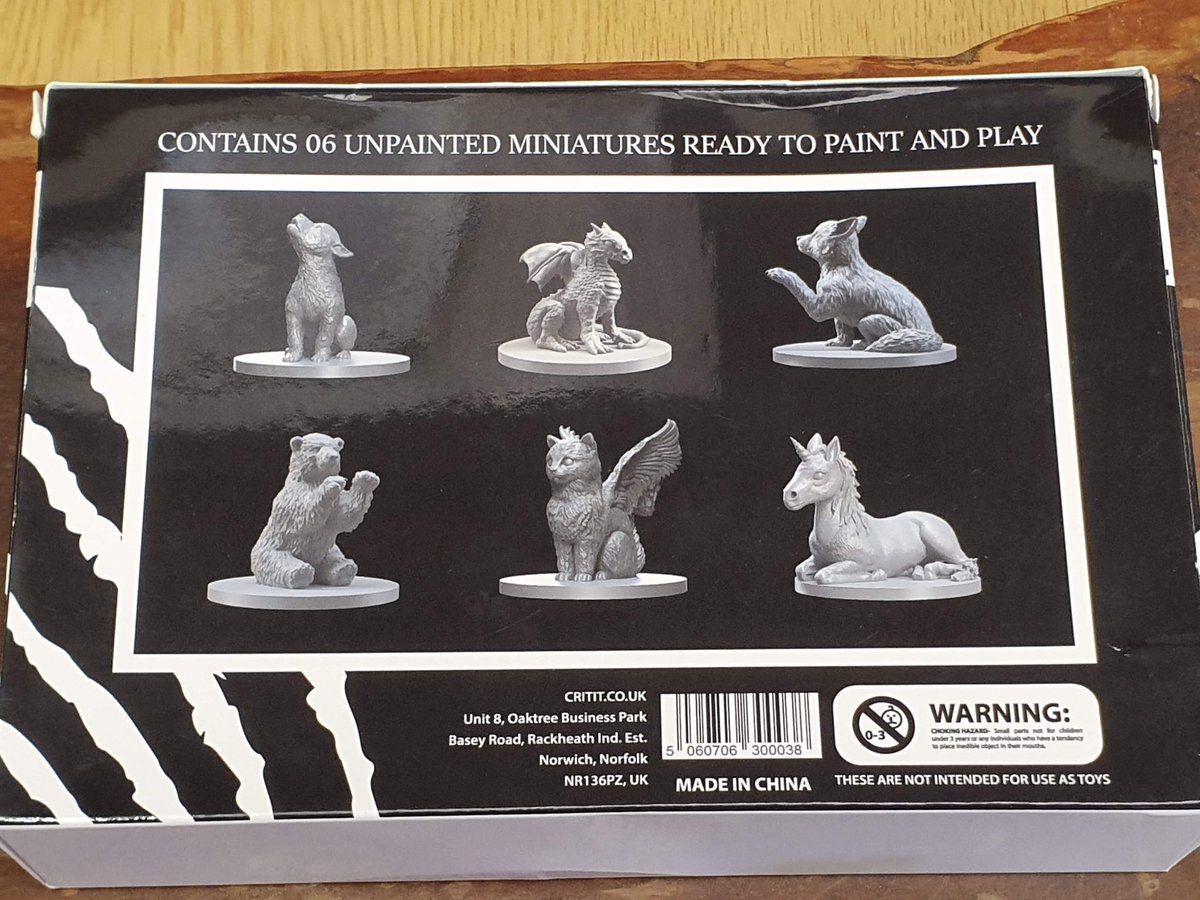 Critituk's tweet photo. We’re giving away a set of our brand new Baby Animal Companion Miniatures! All you have to do is:

1. Like us here and on Facebook https://t.co/vcE8LjD2sU
2. Comment with a story of the best animal companion you’ve ever had 
3. Like and retweet this post!

Giveaway ends 7/31! https://t.co/52vTCDBaYG