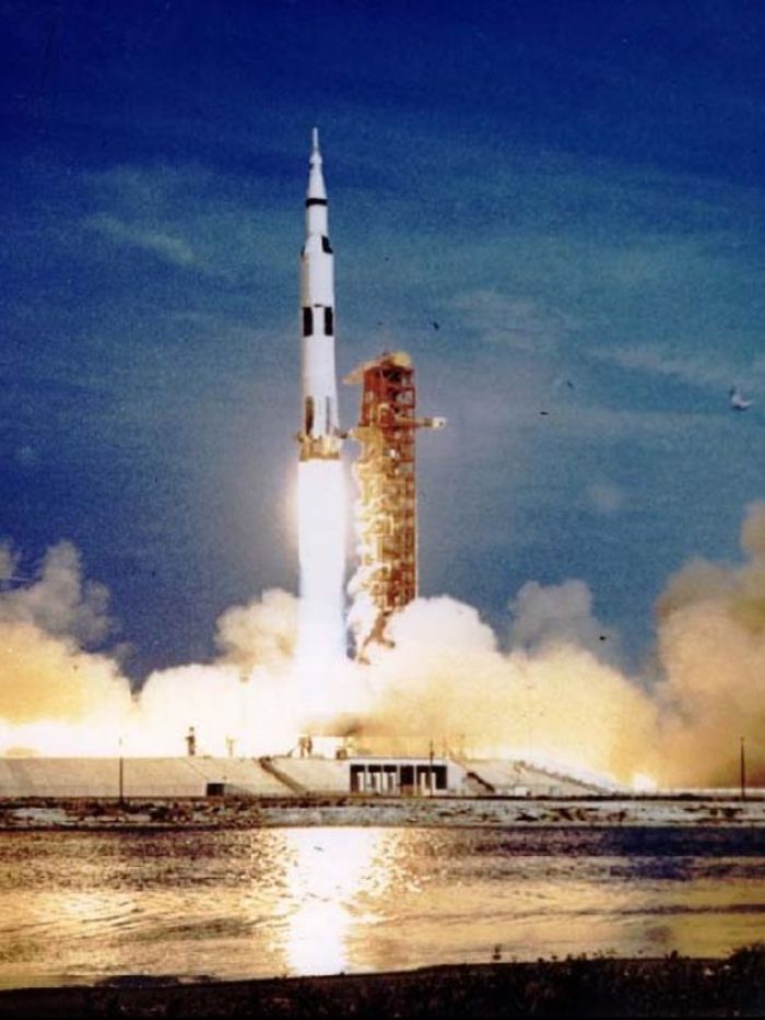 🚀 #OTD 50 years ago, Apollo 11 launched from the Kennedy Space Centre 🚀#MoonLanding50 #Apollo11 #Apollo50