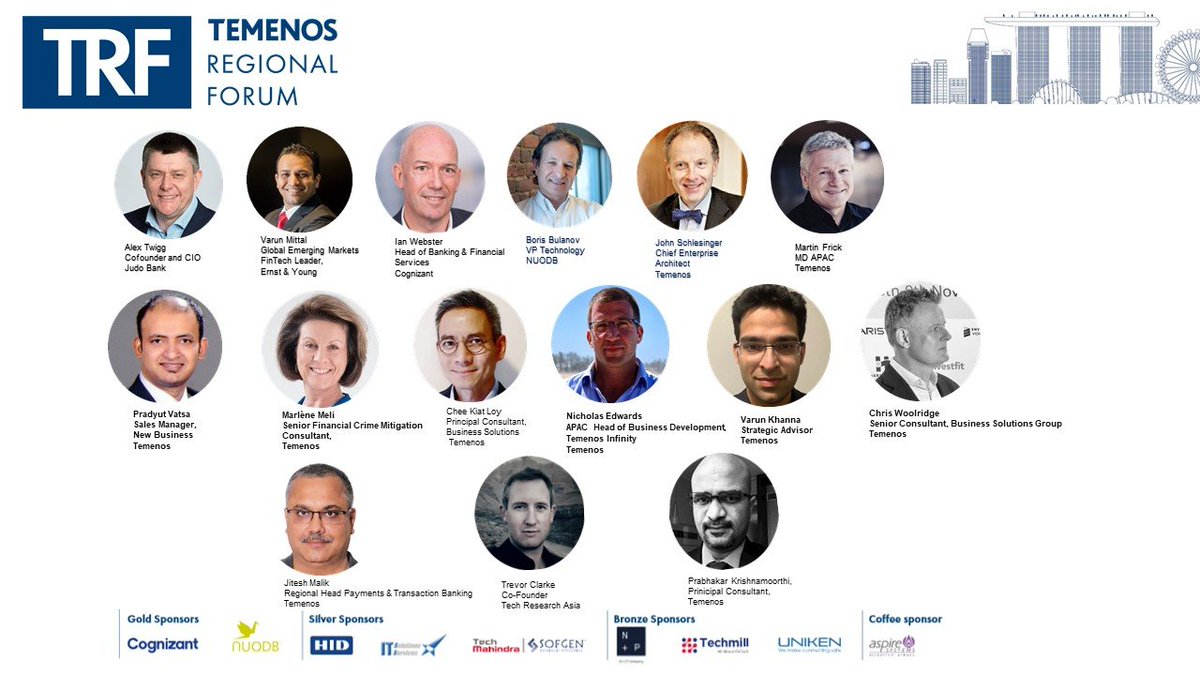 Temenos's tweet photo. Temenos Regional Forum 2019 in Singapore has concluded on a positive note! Thank you all delegates,partners and sponsors who have made this event a successful one. See you at the next edition!
#digitalbanking #TRFSG #temenosAPACevents #TRForum2019 https://t.co/ljQ4IZyy36