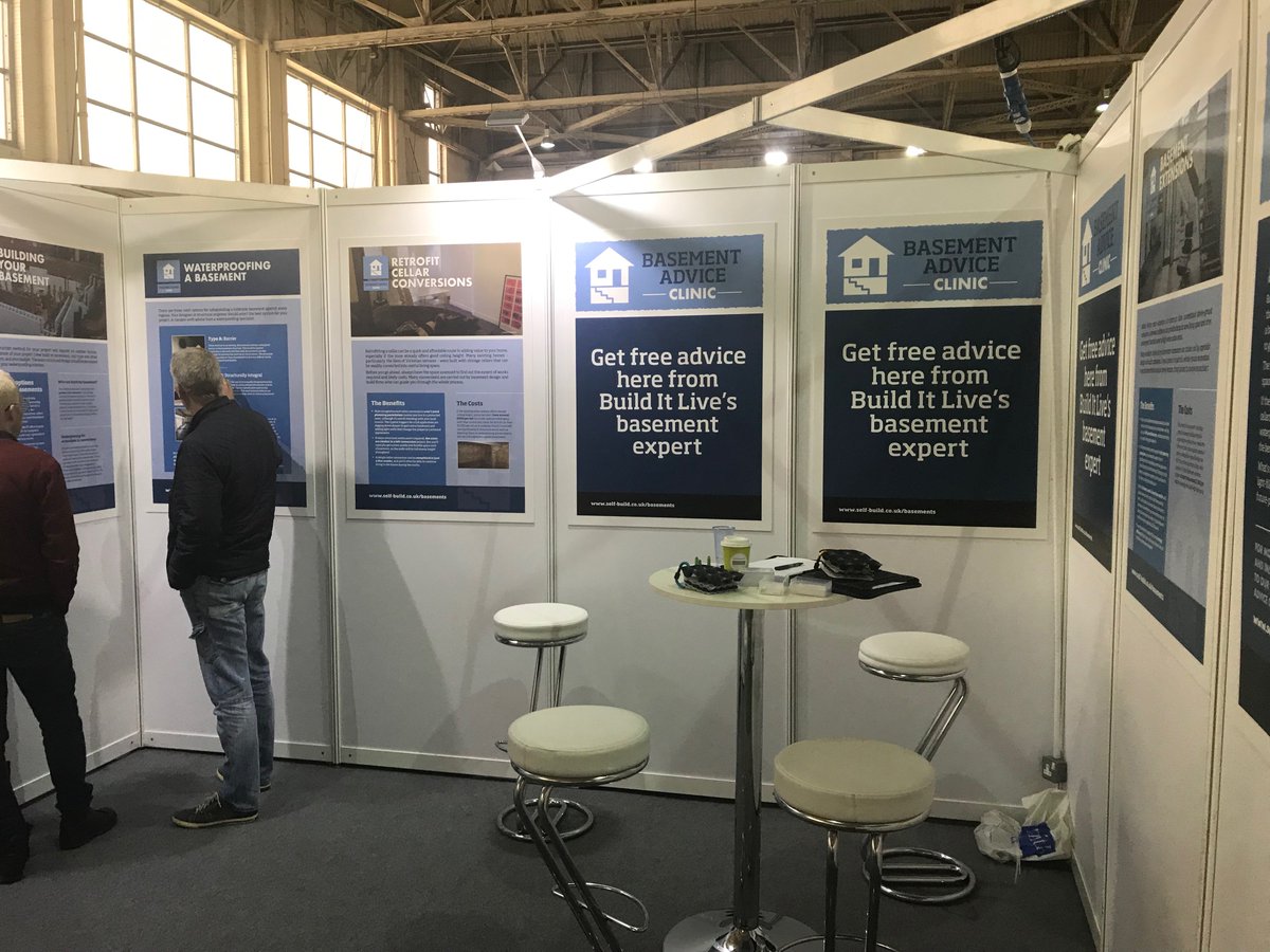 structuralws's tweet image. Manning the basement advice stall at the Bicester Live build it show in June 2019