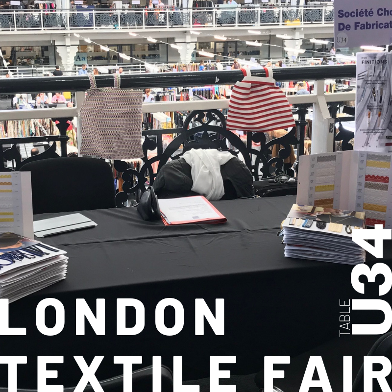 [ Salons ] Venez nous rencontrer et découvrir la Nouvelle Collection Automne-Hiver 2020 | 2021 ! Nous sommes actuellement sur The London Textile Faire et vous attendons sur notre stand U34! #salonlondres #thelondontextilefair #nouvellecollection #scf