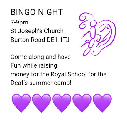 NHearmeout's tweet photo. TOMORROW NIGHT! 17/07/2019 #bingo #NCS #fundraising https://t.co/G2xeUV4pZk