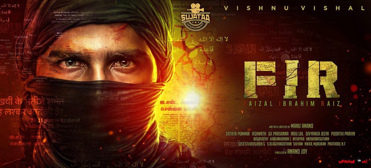KollyBuzz's tweet photo. Here is the first look and motion poster of #FIR
https://t.co/kGiNkTNObH
@TheVishnuVishal
@itsmanuanand @mohan_manjima @arulvincent @PoorthiPravin @MusicAshwath @editor_prasanna @anandjoy006 @SujataaE #FIR1stLook #HBDVishnuVishal
#FIRMotionPoster https://t.co/vVnr6nV1OF