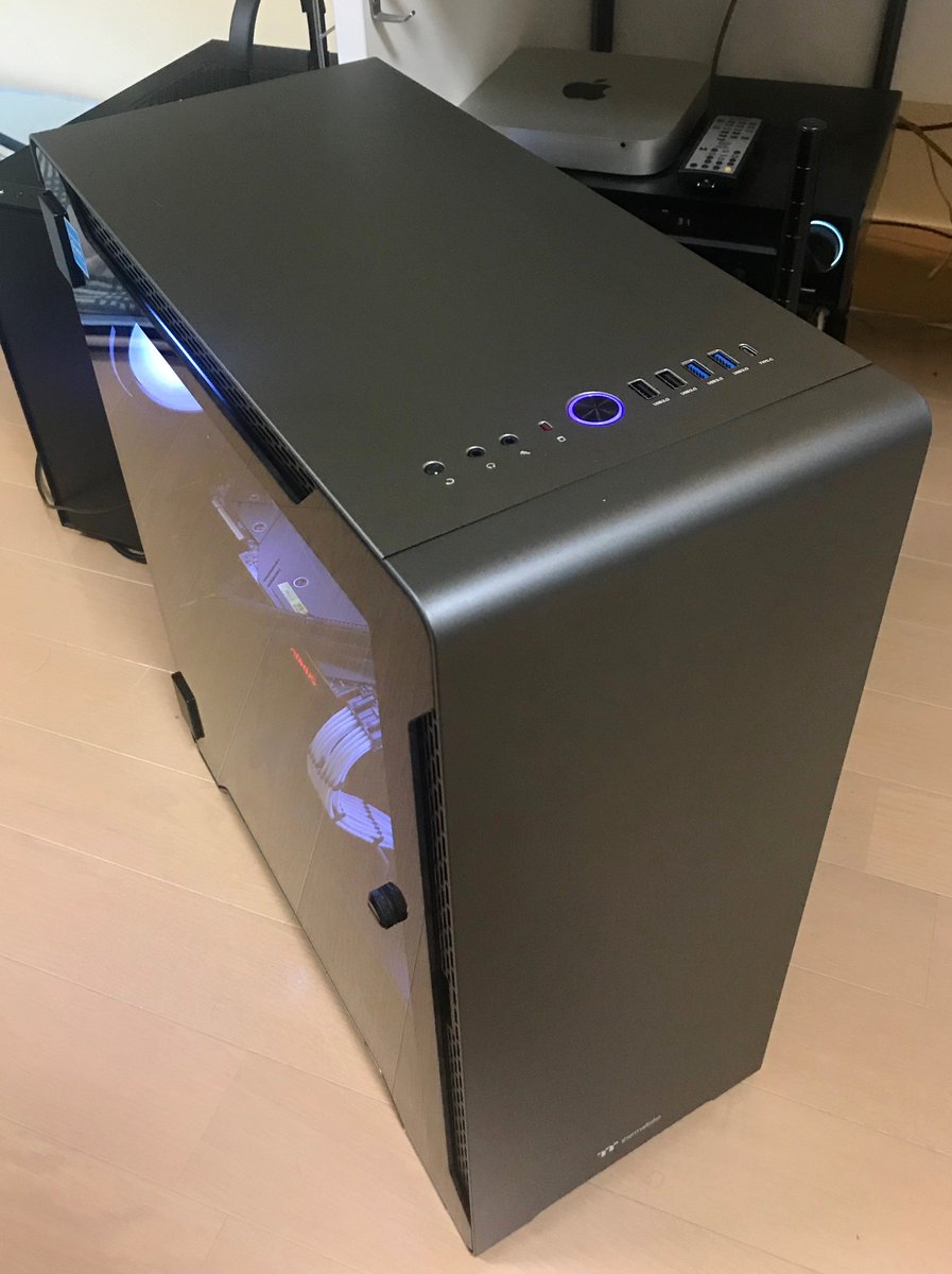 saipan_fez's tweet photo. 完成しました('ω')

CPU:Ryzen9 3900X
M/B:X570 Taichi
RAM:16GBx4
PSU:HX850i
NVMe:PCIe Gen4 1TB
SSD:SATA 1TB
Case:A500 TG
GPU:GeForce RTX 2080Ti
Cooler:H150i

#お前らのPCスペック晒していけ #ASRock #AMD https://t.co/9BfCphecjz