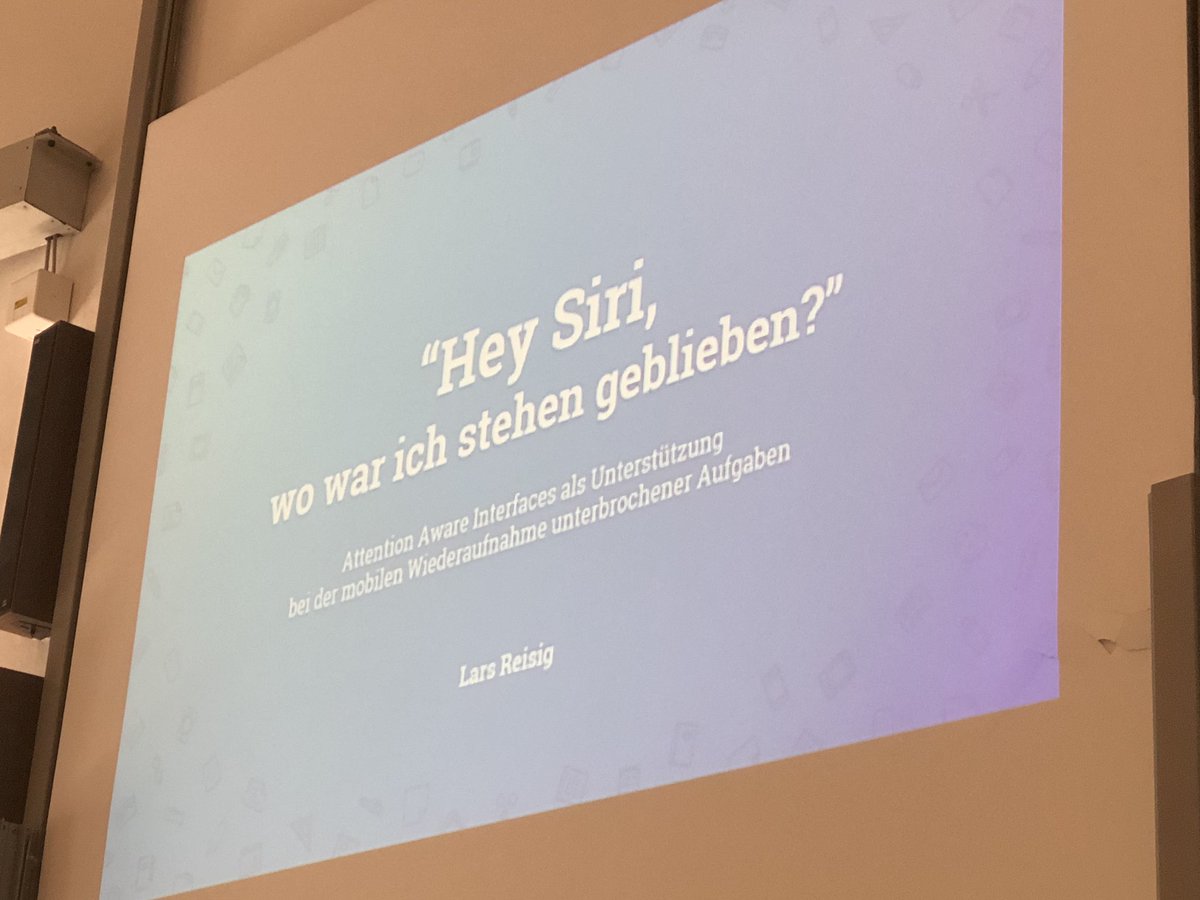 albrechtschmidt's tweet photo. Last #ubiaction 2019 session: tasks resumption cues in attention aware UIs https://t.co/yd27EBuFYQ