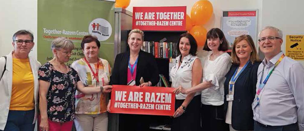 Mercy on its journey to becoming a Sanctuary Hospital with the launch of the Polish Library <a href="/Mercycork/">Mercy University Hospital Cork</a>  #MercyFirst
