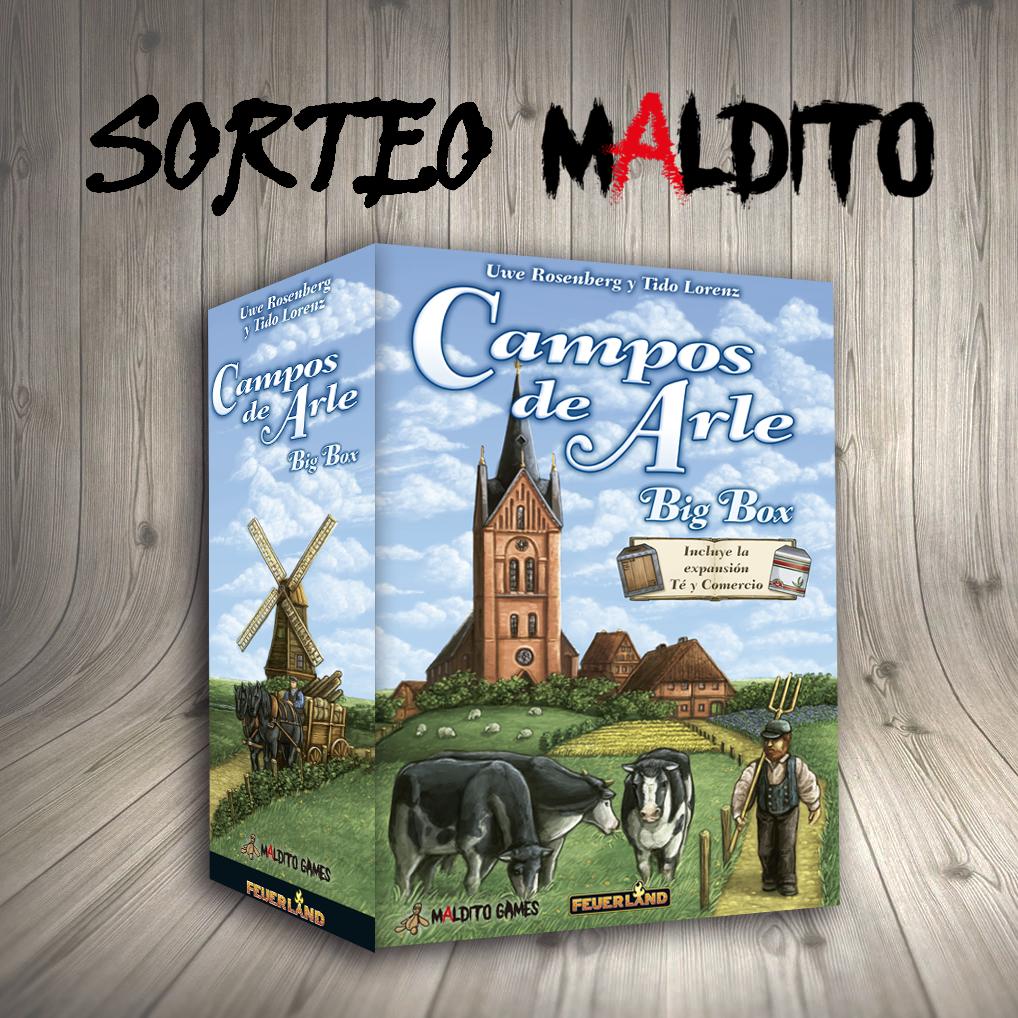#SORTEO para celebrar el lanzamiento de #CamposdeArleBigBox. Un juego de Uwe Rosenberg y Tido Lorenz para 1-3 jugadores y duración de 60-180min. 

💡Comparte
💡Síguenos

para ganar un #CamposdeArleBigBox. Sólo para España. El ganador será anunciado el 19/07/2019
