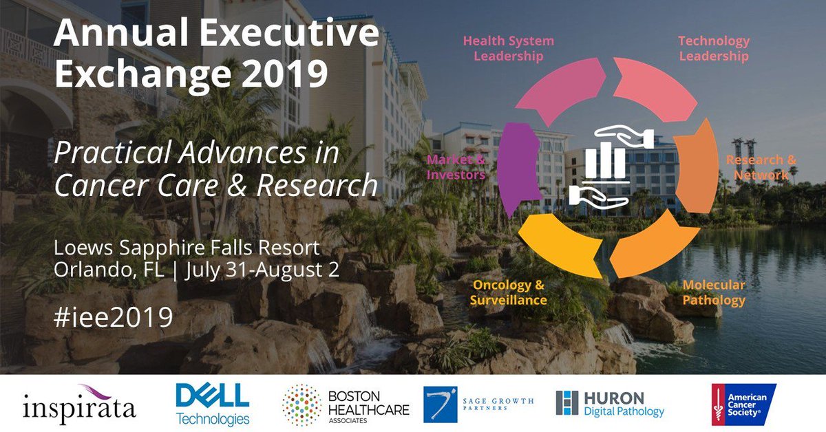 InspirataInc's tweet photo. As the excitement builds for #iee2019, a massive thank you to valued-partners @DellEMCHealth @hurondp @boshealthcare @SGPHealth and @AmericanCancer for working with us on this event.  It’s great to have you aboard! 🙏

#momentsmatter 
#oncology #pathology
https://t.co/MPFbBitRa0 https://t.co/AnN9T6gzFY