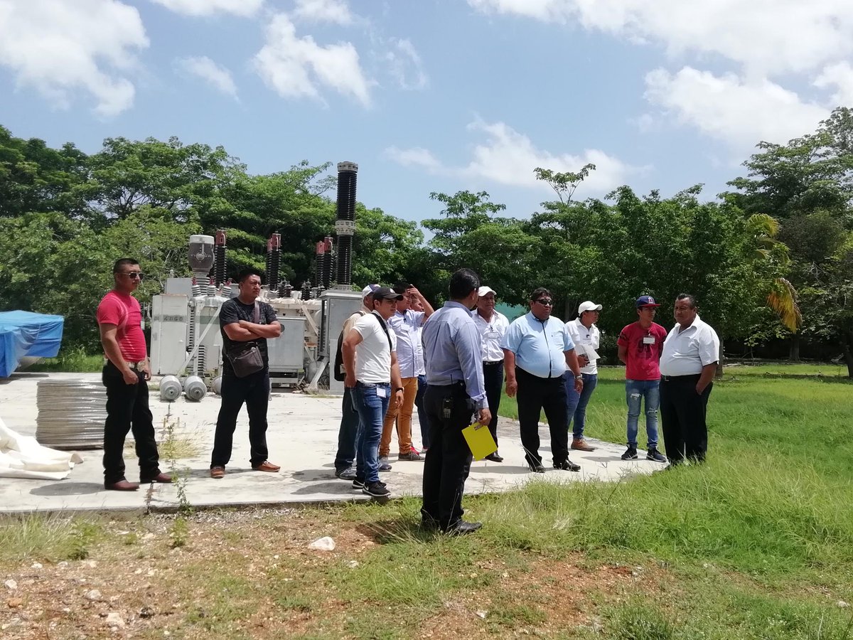 Alumnos del taller de electricidad del #Plantel04Candelaria realizaron una visita al Centro de Capacitación del Sureste de la #CFE, y adquirir nuevos conocimientos que contribuyan a su formación laboral.
#ICATCAM #CapacitarParaCrecer