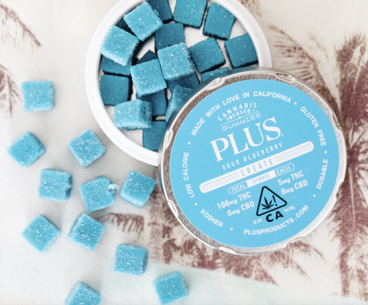 PLUSproductsCA's tweet photo. In the mood for a boost and to get those creative juices flowing?โฃ
Our tangy #PlusProducts Sour Blueberry CREATE gummies will do the trick๐๐ผHave you tried them yet? โฃ
#plusgummies #thcgummies #cannabisinfused #blueberry #plusproducts #cannabis #cannabiscures https://t.co/PHRWnzwsC1