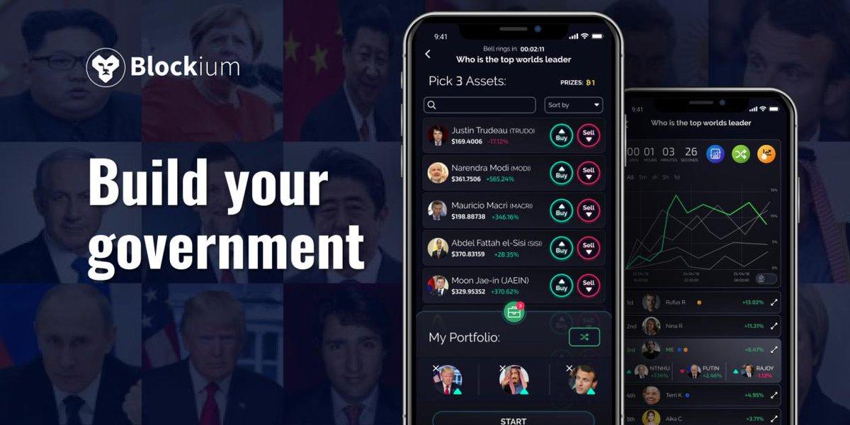 Blockium_io's tweet photo. ๐#BLOCKIUM is launching an amazing new kind of competition based on World Leaders. ๐ Build your government ๐
๐ Sign up here: https://t.co/1P9O5PiRVz ๐
@Cointelegraph #G20 #UnitedNations #NATO #Cointelegraph #Crypto https://t.co/dpy2aOYiVc