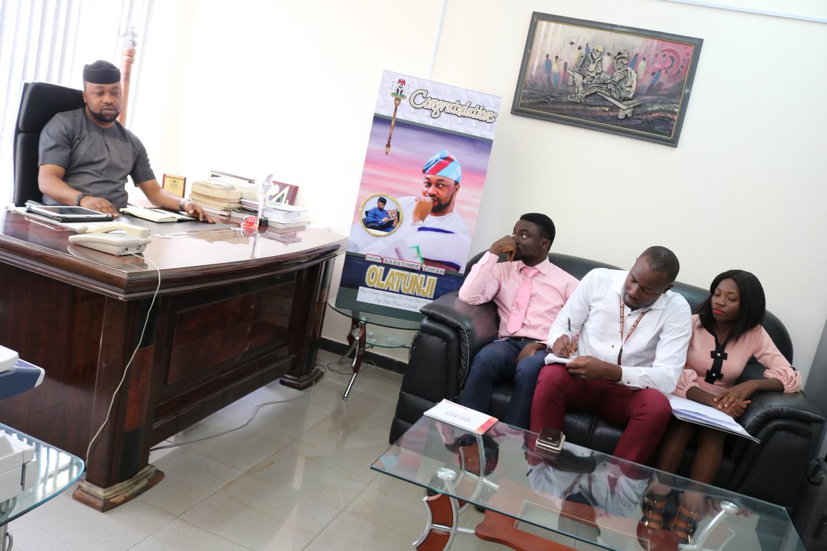 KDI_ng's tweet image. Earlier this week, the #OsunYouthAgenda coordinating hub @KDI_ng was in an advocacy meeting with the Chief Whip of the @IpinleOsun House of Assembly. @Tundeolatunji7 thrown his weight behind #OsunYouthAgenda and promised to support #OYA at every point.
