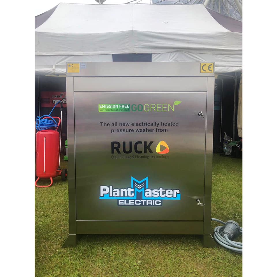 RuckEngineering's tweet image. MAC Plantmaster Hot Electric - changing the way Pressure Cleaners work, this machine produces 80°C! This machine is emission free which is inline with the new government initiative to reduce CO2 emissions by 2025!🌿

Call us now for more information on 01325 286081!