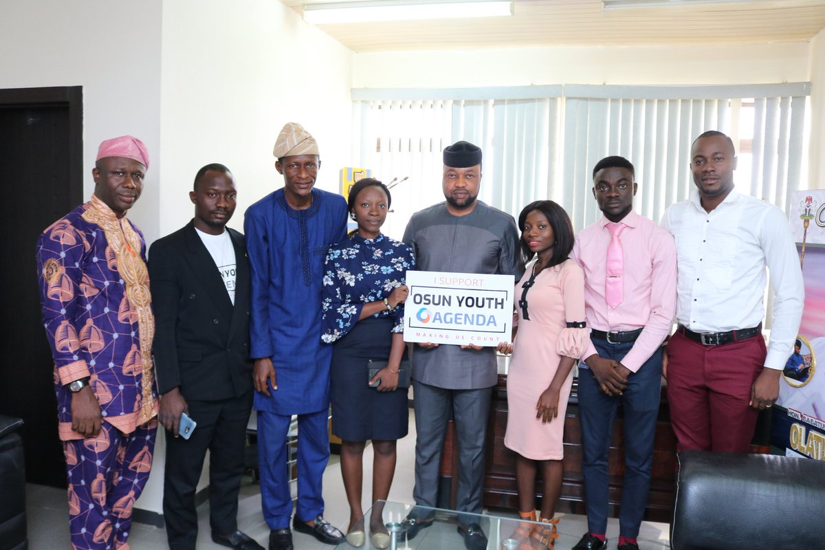 KDI_ng's tweet image. Earlier this week, the #OsunYouthAgenda coordinating hub @KDI_ng was in an advocacy meeting with the Chief Whip of the @IpinleOsun House of Assembly. @Tundeolatunji7 thrown his weight behind #OsunYouthAgenda and promised to support #OYA at every point.