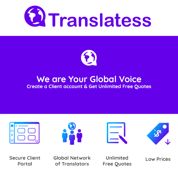 translatess's tweet photo. Are you a #nonprofit or a #lawfirm looking for affordable #language #services for your Client? Contact us directly at info@translatess.com to receive a free quote.

Our translations are #certified and #government -approved.

@translatess 
#yourglobalvoice https://t.co/rUTU50kajK
