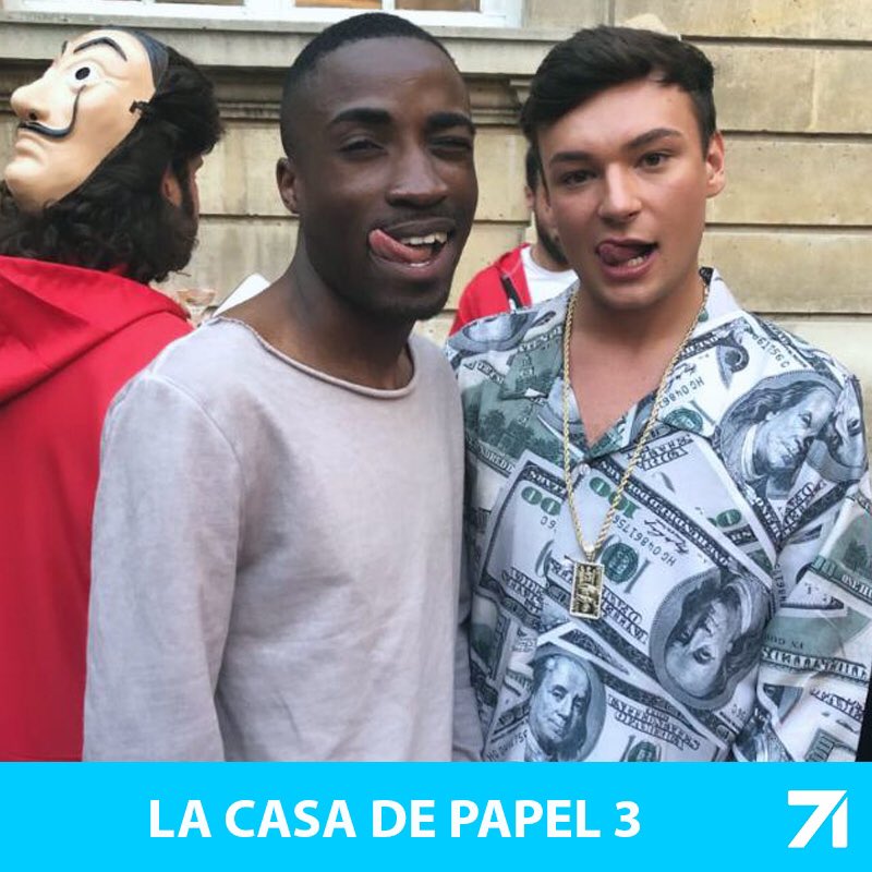 Hier, de nombreux talents <a href="/Studio71FR/">Studio71</a> étaient à la soirée #LaCasaDePapel3 <a href="/AndyRowski/">Andy Rowski</a> <a href="/EstelleFitz/">Estelle Fitz</a> <a href="/anthonin/">Anthonin</a> <a href="/Thedwardsad/">Edward Sad</a> <a href="/DearCarotte/">Dear Caroline</a>... <a href="/NetflixFR/">Netflix France</a>