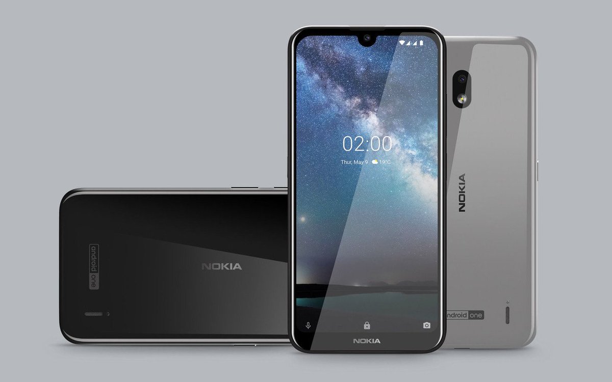 The Nokia 2.2 has a small notch and costs $140
