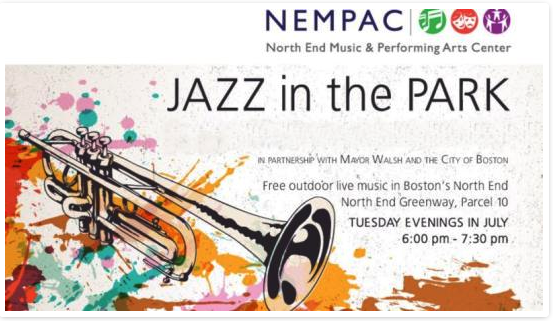 Who is going to Jazz in the Park tonight? See you there!

#FindYourBoston #AmesBostonHotel