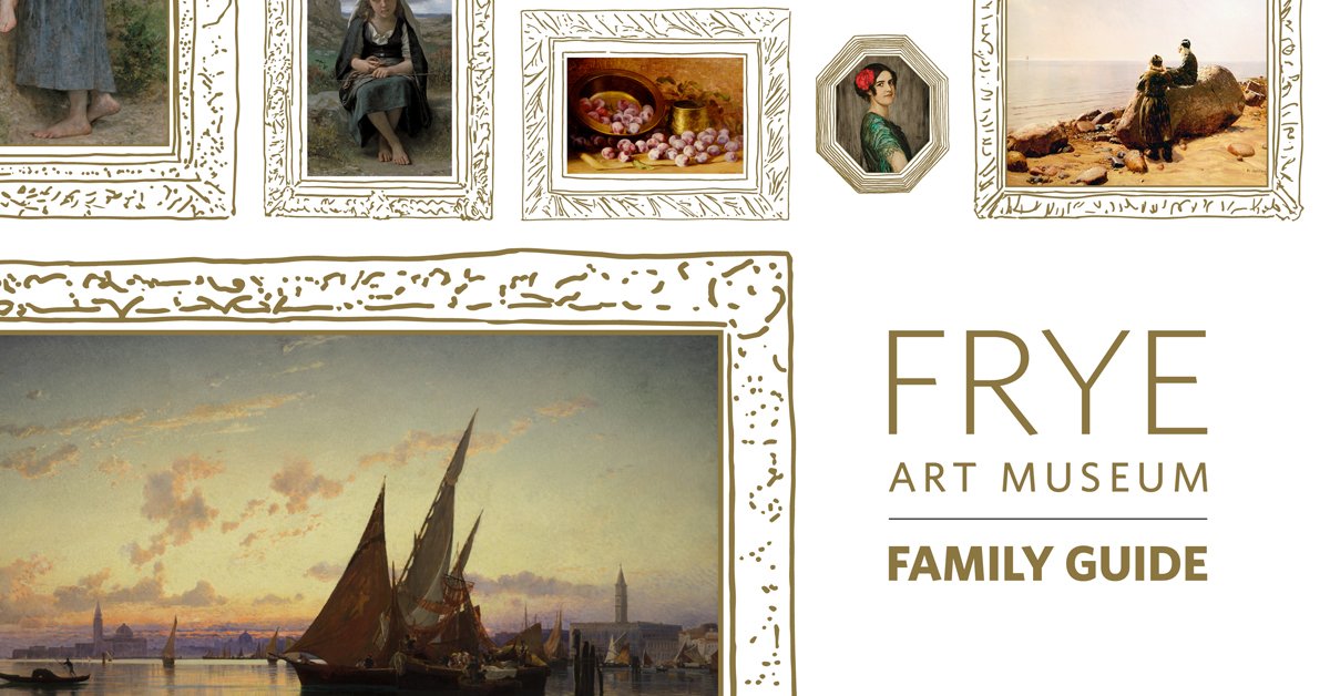 FryeArtMuseum's tweet photo. Free Family Activity Alert! Stop by our Info Desk and pick up a self-guided activity booklet to help you get the most out of a visit to our Frye Salon with kids. #SeattleWithKids https://t.co/mR3hahHaTe