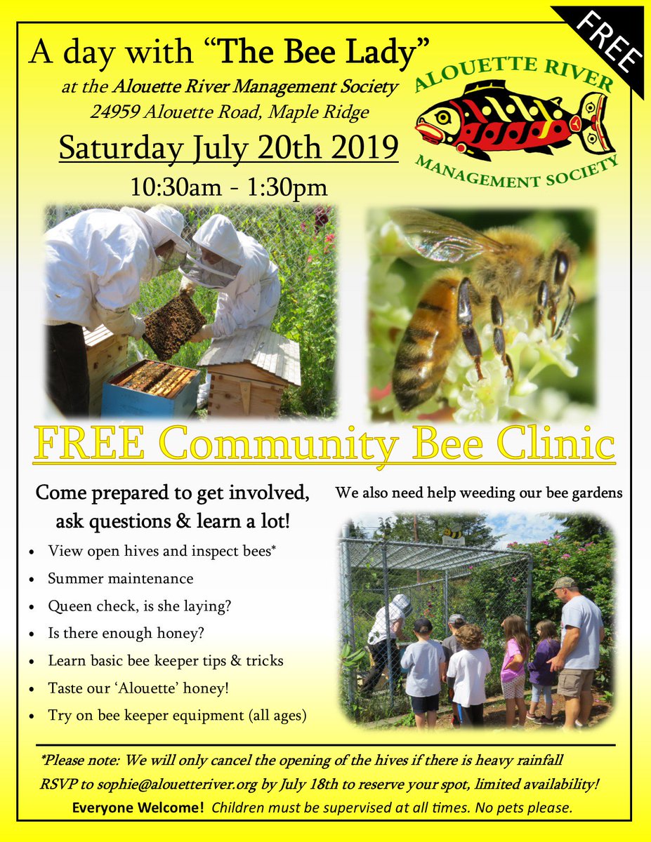 This Saturday, July 20th, we are hosting a Free Community Bee workshop!