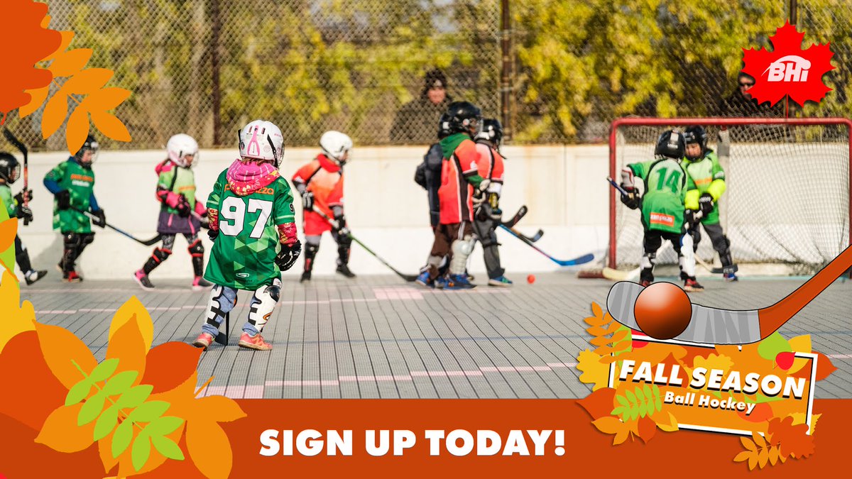 Just over 2 weeks left to take advantage of early bird pricing for the Fall season.  Register TODAY!   ow.ly/CPtG50v1SWq  #ballhockey #streethockey #dekhockey #fallseason